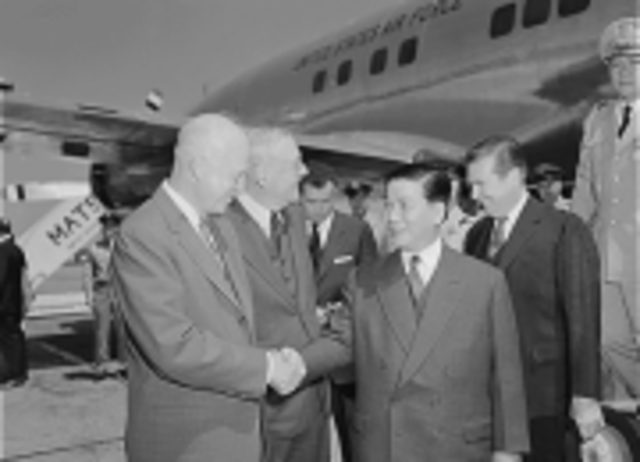 JFK and Ngo Dinh Diem meet