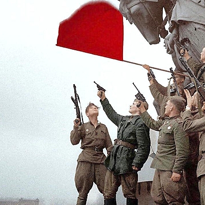 Timeline: Европейские столицы,освобожденные  Советской Армией