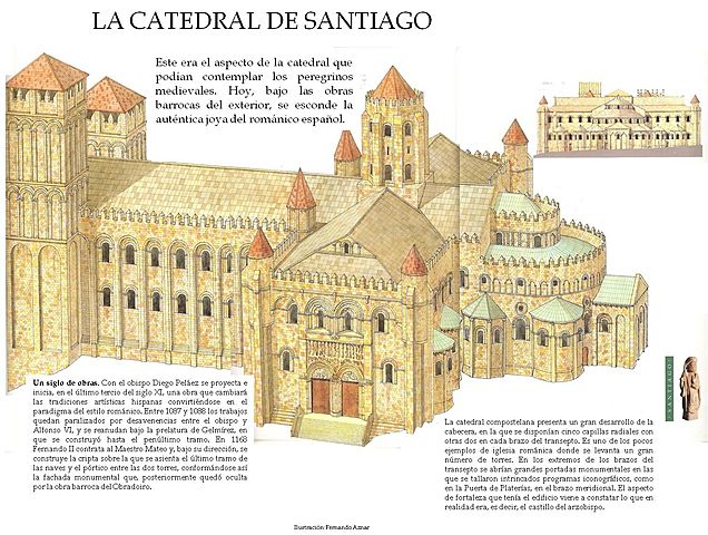 Catedral de Santiago de Compostela.