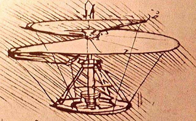 1505 -- LEONARDO DA VINCI ANALIZA EN DETALLE LA DINÁMICA DEL VUELO.