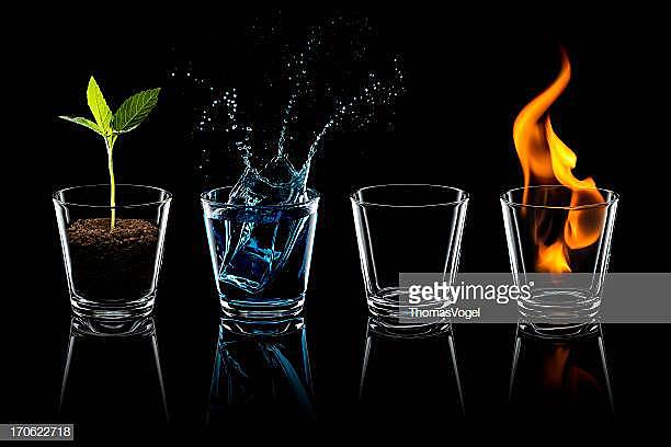 Los cuatro elementos.