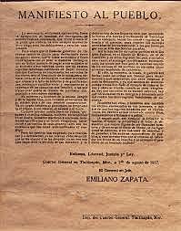 Inicia la guerra de resistencia de Villa y Zapata
