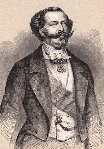 Víctor Emmanuel II asciende al trono de Cerdeña