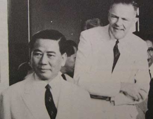 JFK and Ngo Dinh Diem meet