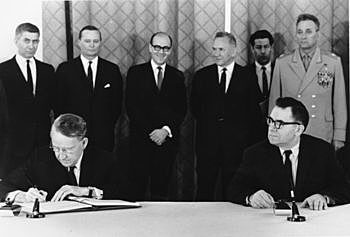 Signing of the Non-Proliferation Treaty