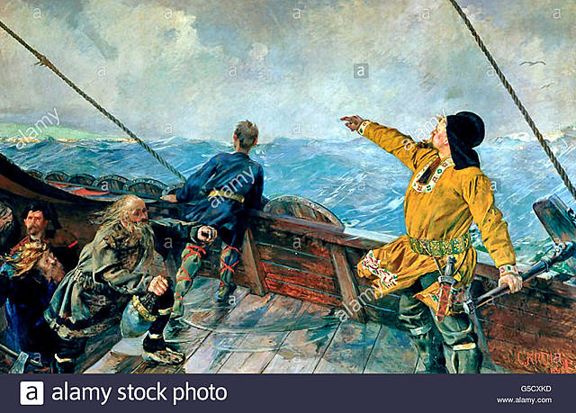 Leif Ericson discovers North America.