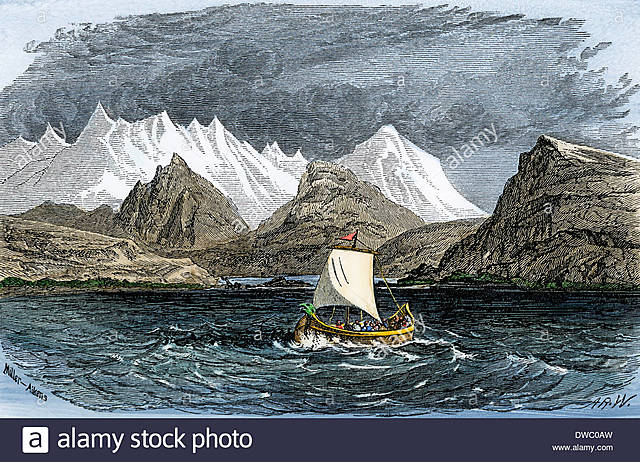 Eric the Red discovers Greenland