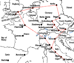 EL RECORRIDO DEL GRAN TOUR