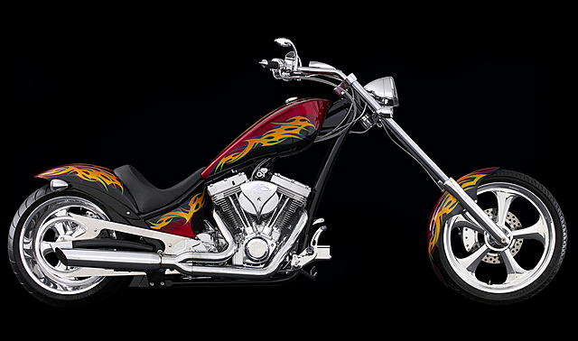 the estaonidenses soldiers built a motorcycle