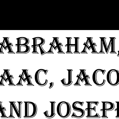 Timeline: Journey of the Patriarchs