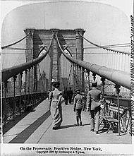 Brooklyn Bridge opens.