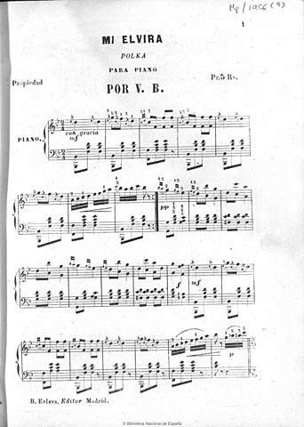 Elvira: mazurka