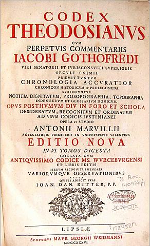 Codex Theodosiano