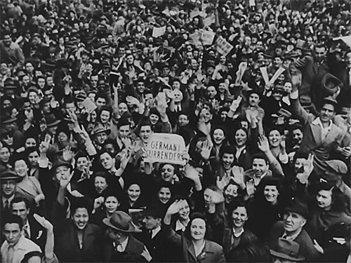 - Victory in Europe Day (V-E Day)