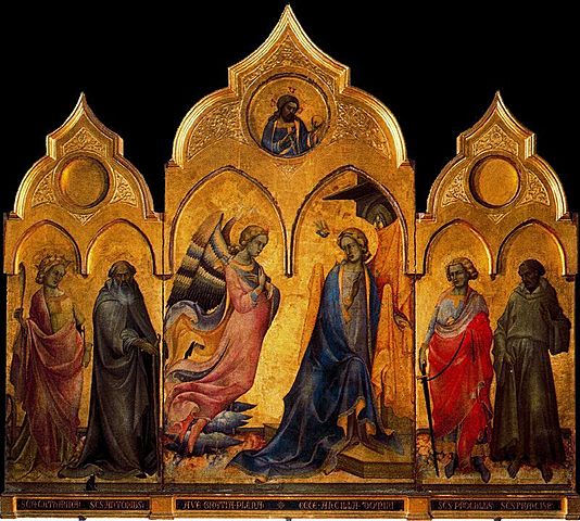 Anunciación Triptico