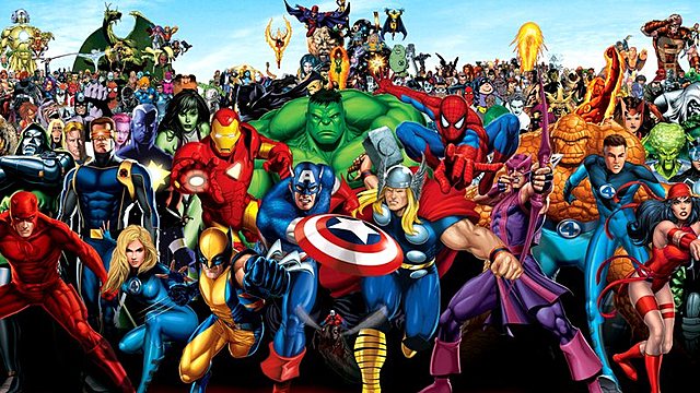 criação dos heróis