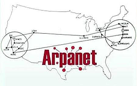 ARPANET sale de EE.UU.
