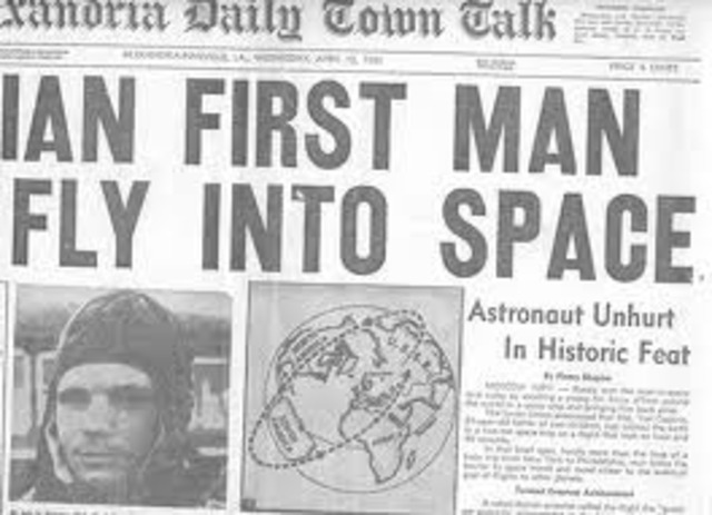 first man in space