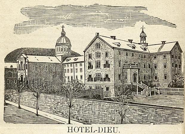 Le premier hopital de Montréal