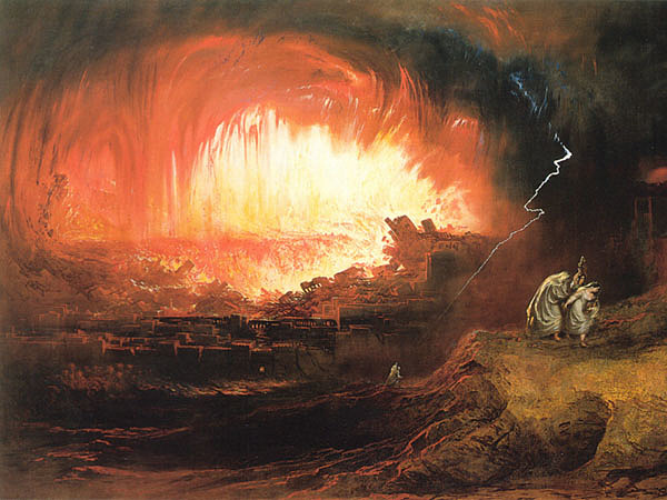 Abraham Saves Lot and His Family from Sodom