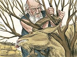 Abraham is Told to Sacrifice Isaac