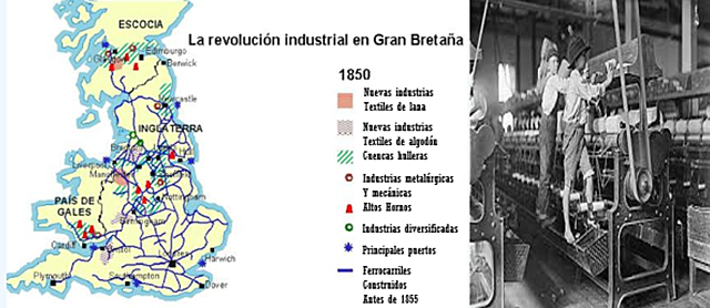 Revolución industrial de 1760 a 1840