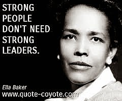 The Start of the Ella Baker