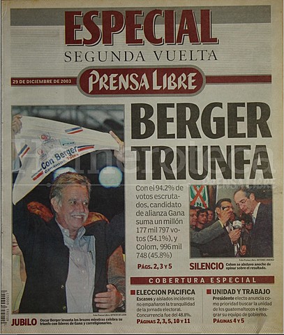 Elecciones generales de Guatemala de 2003