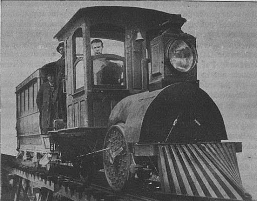 El tren eléctrico de Thomas Edison