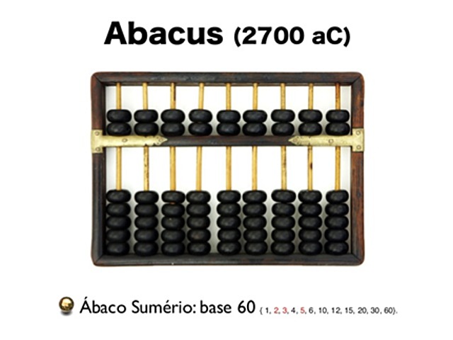 Primera computadora  El abaco