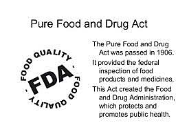 Food and Drug Act