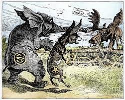 Runs for presidency, unsuccessfully for Bull-Moose Party