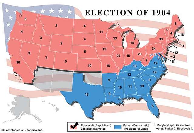 Wins first full term as President