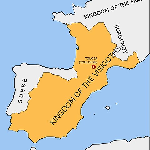Foundation of the Visigoth kingdom