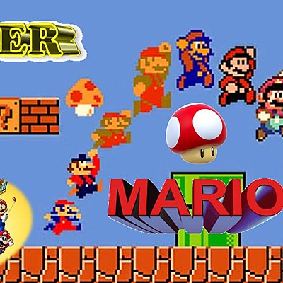 Timeline: evolusion de mario