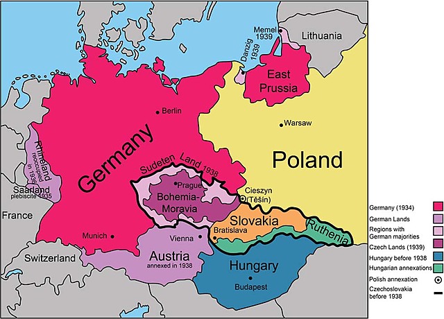 Annexation of Sudetenland