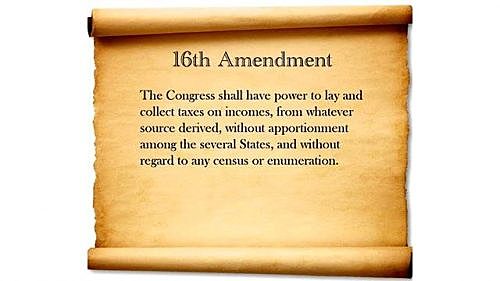 16th Amendment
