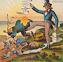 Gandhi begins his peaceful revolution