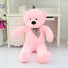 Oso de peluche rosado