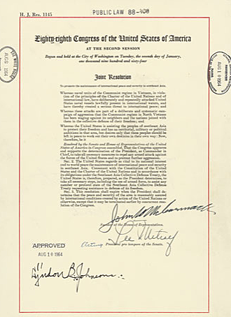 Gulf of Tonkin Resolution
