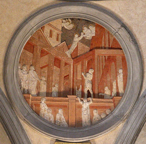 La Sacristía vieja en San Lorenzo - Florencia - Donatello