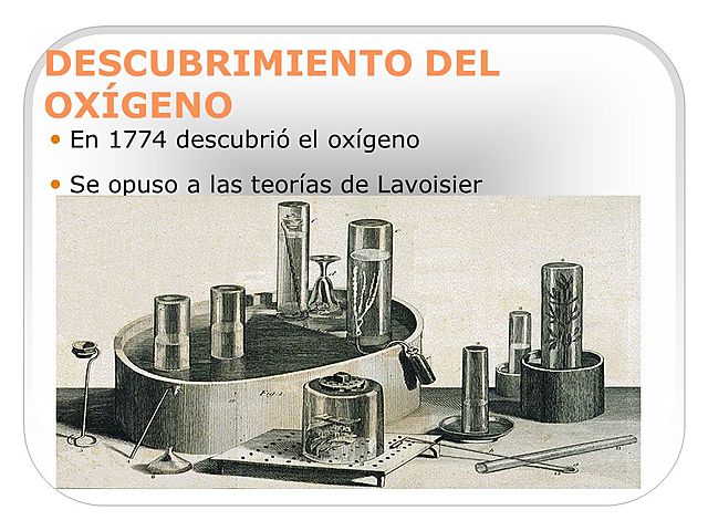 Descubrimiento del Oxigeno.