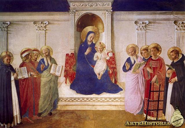 “Sacra Conversazione” (Virgen de las sombras) - Fra Angelico