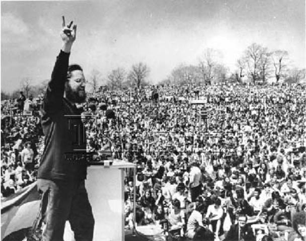 First Earth Day observed