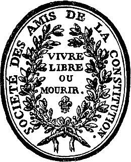 Viene nominato presidente del club dei Giacobini