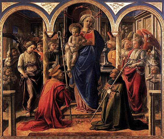 Retablo Barbadori - Filippo Lippi
