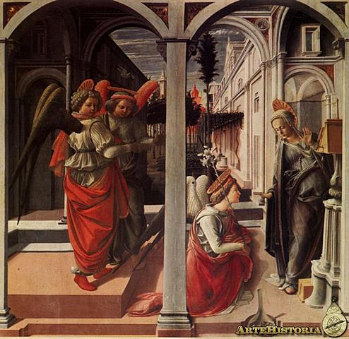 Anunciación - Filippo Lippi