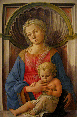 Virgen y el Niño - Filippo Lippi