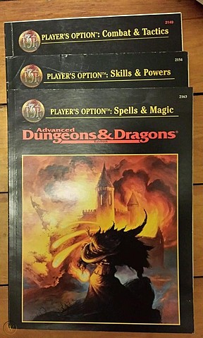 AD&D: Player's Option supplements were released.