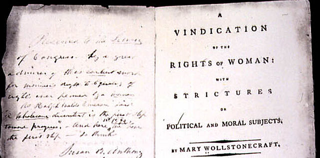 La Vindicación de los Derechos de la Mujer